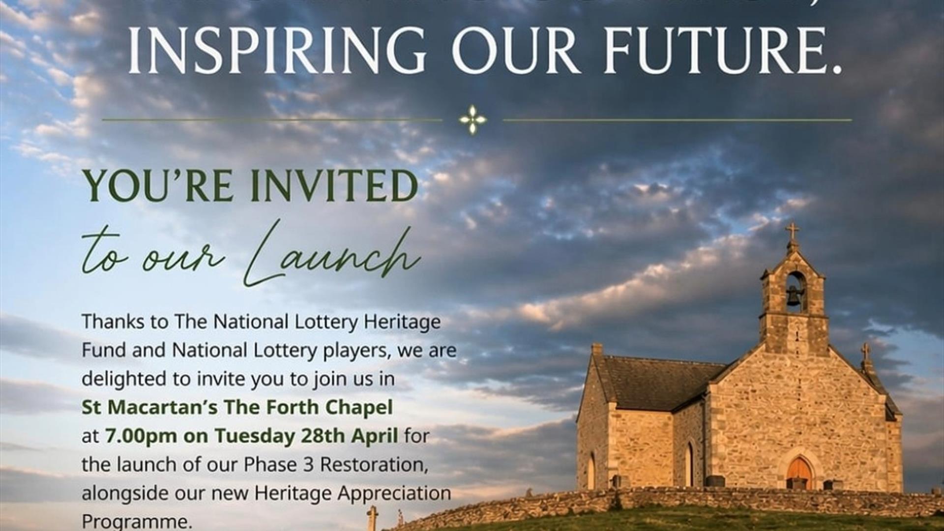 St Macartans The Forth Chapel Launch