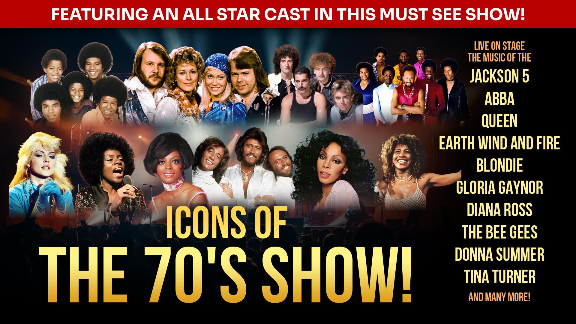 Icons of the 70's show in Burnavon on the 16/04/2026