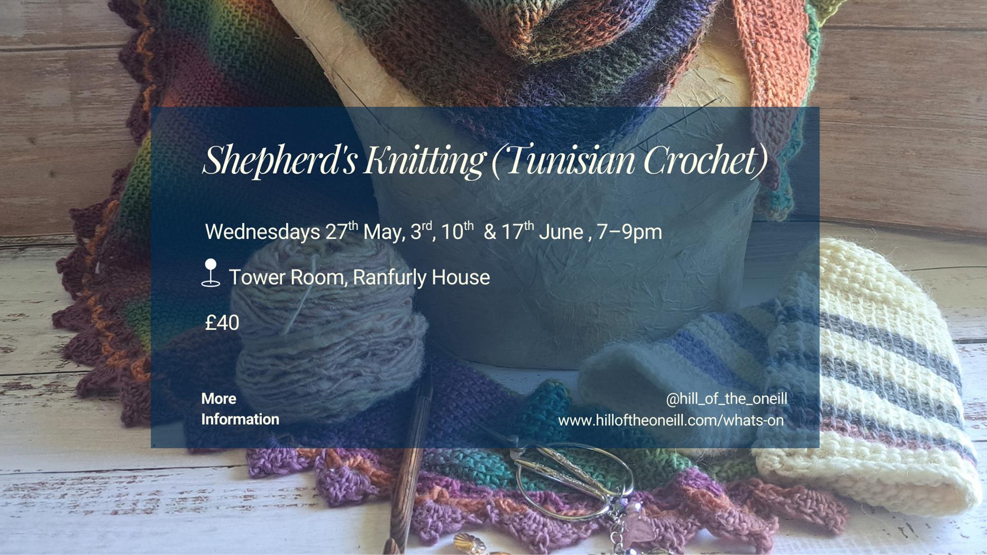 Shepherd's Knitting is a traditional textile technique with deep historical roots and is known today as Tunisian Crochet.