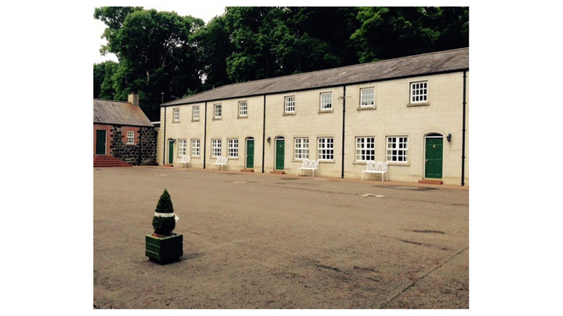 A row of cottages