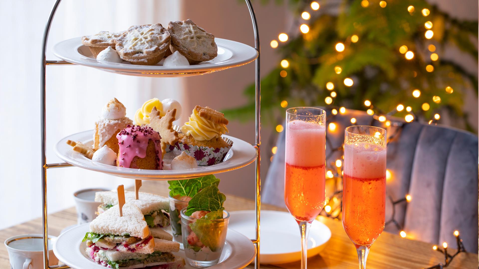 Christmas Luxury Afternoon Tea and demonstration by the turf-fireside