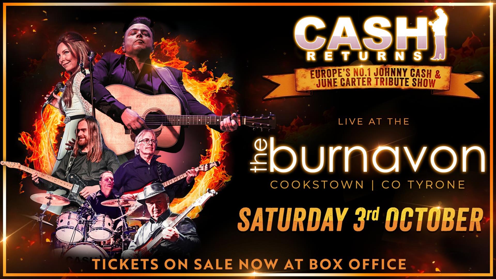 CASH RETURNS - THE MAN IN BLACK