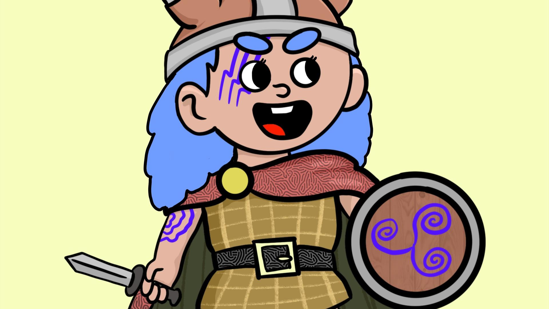 Digital Illustration Workshop: Celtic Warriors