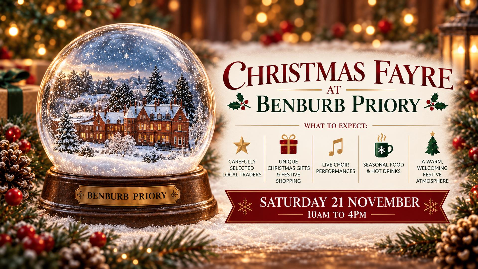 Christmas Fayre at Benburb Priory