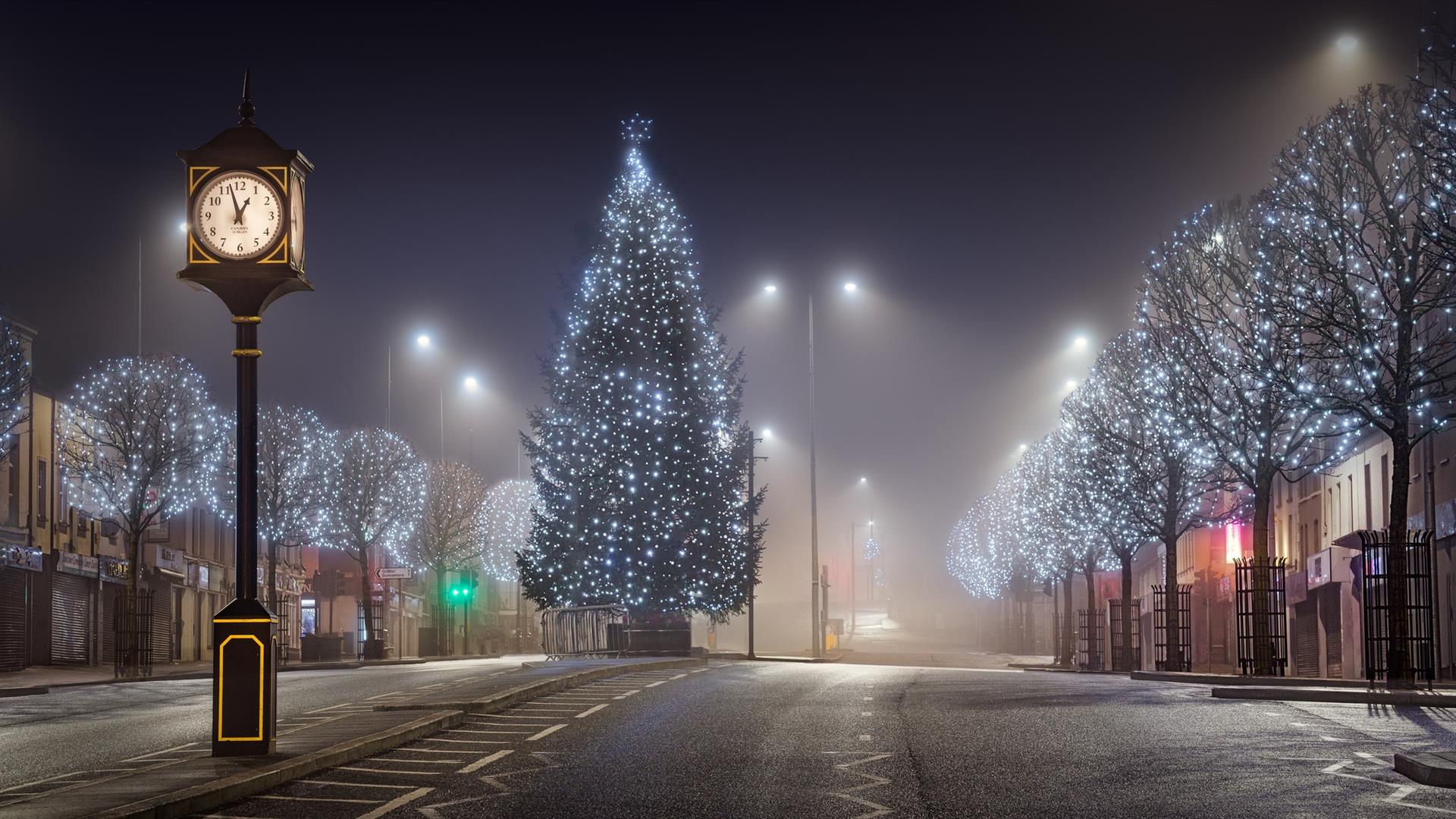 Cookstown Town Centre Christmas Lights Display