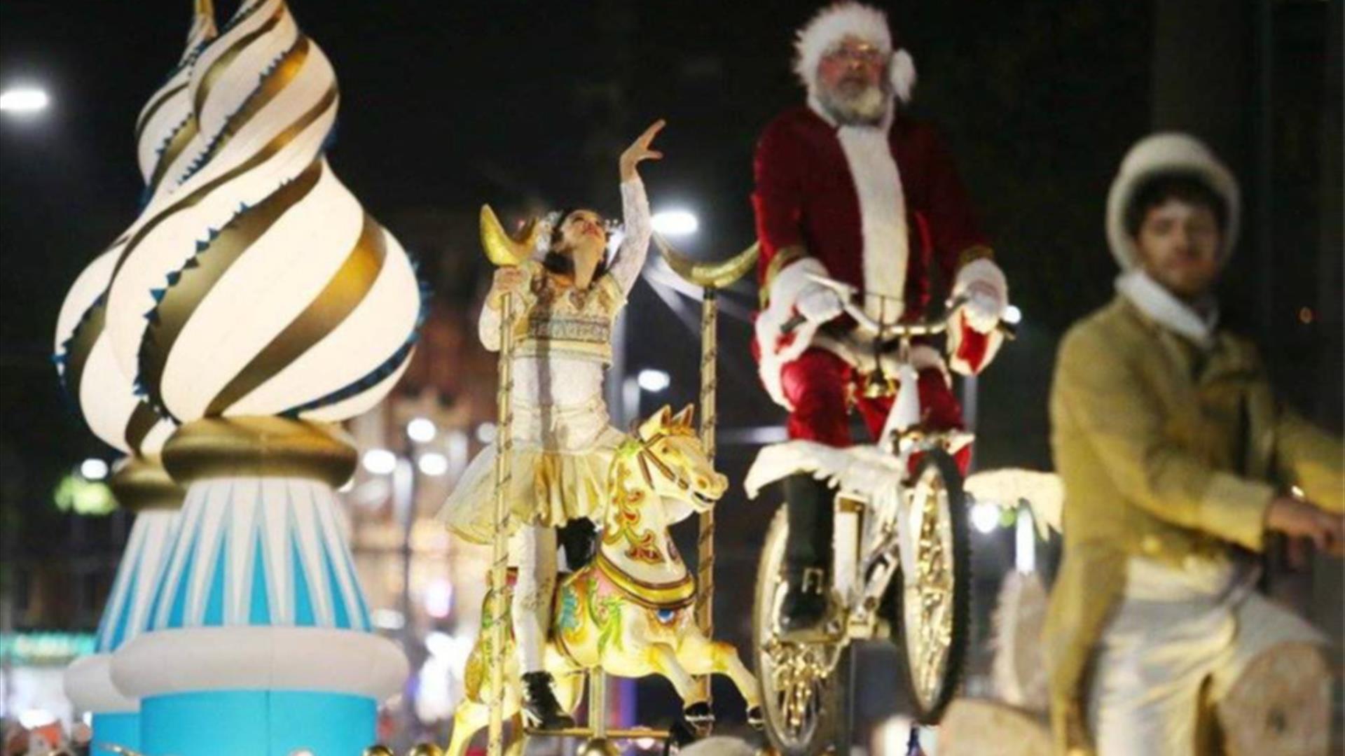 Dungannon Christmas Pageant during the Christmas lights switch on
