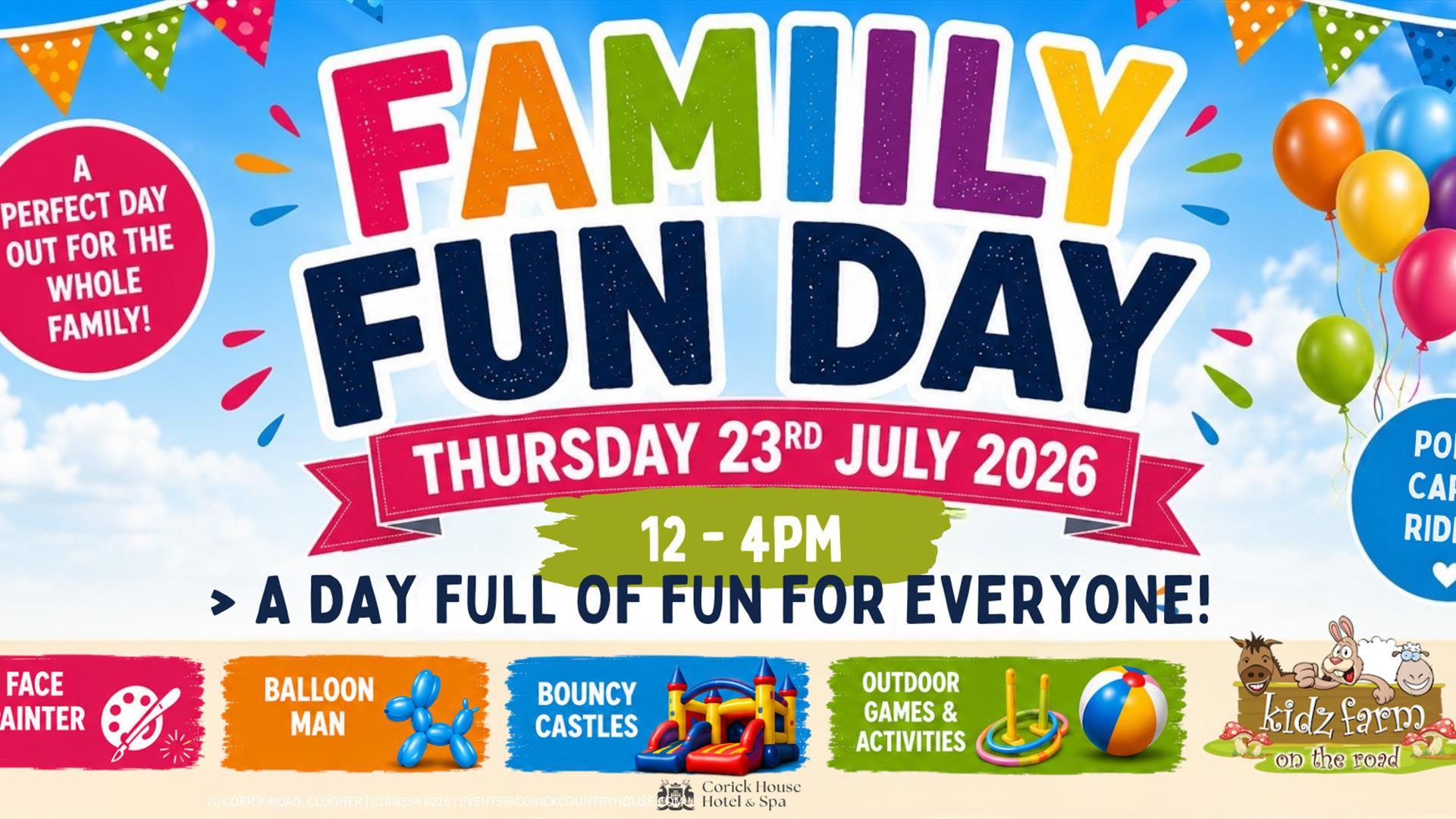 Family Fun Day At Corick House