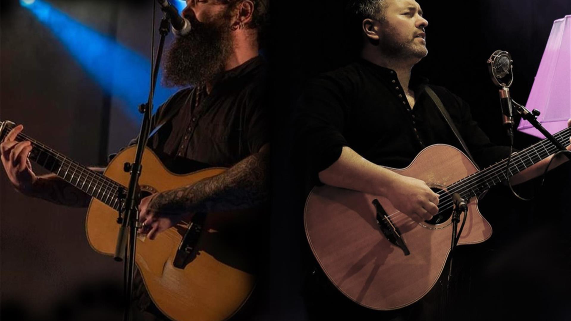 Ger O'Donnell & Trevor Sexton playing live on stage