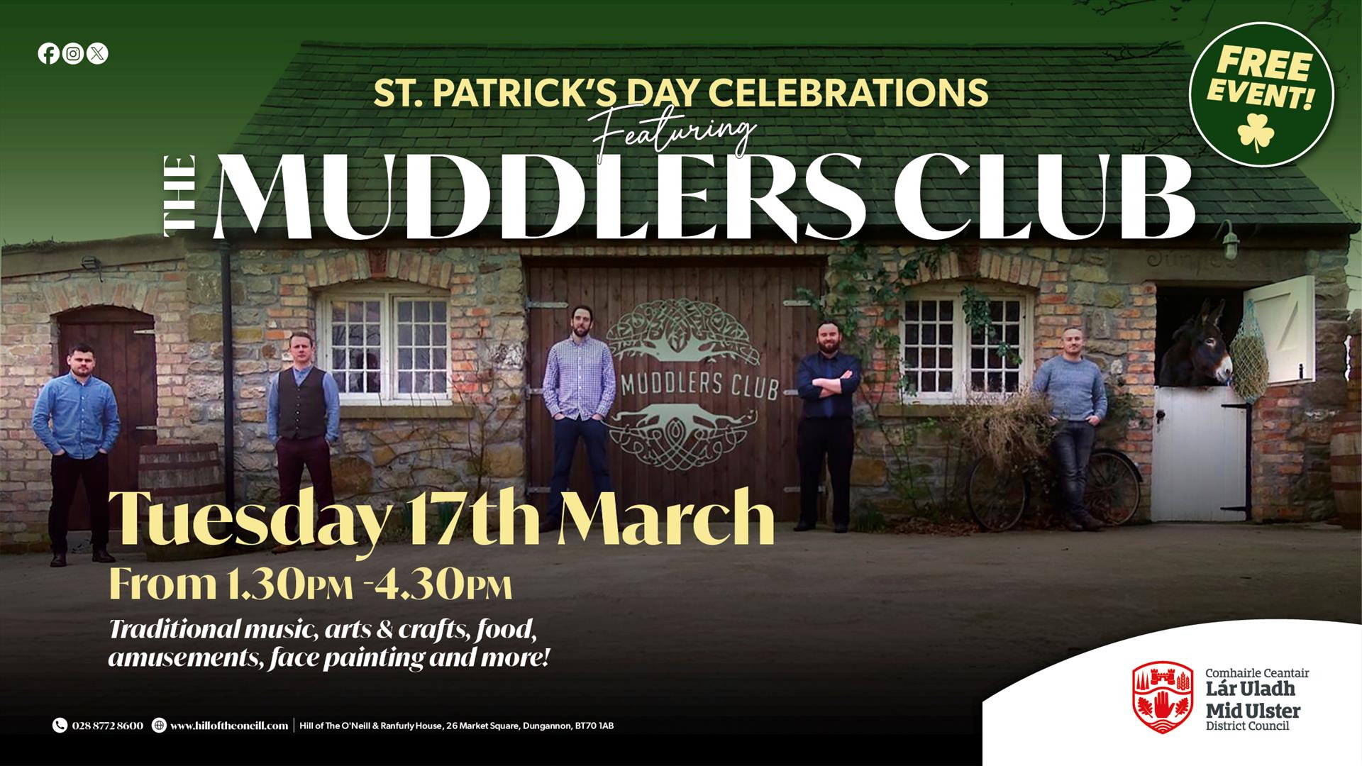 The Muddlers Club - Tuesday 17th March