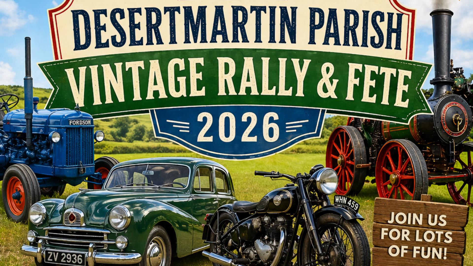 Desertmartin Parish Vintage Rally and Fete