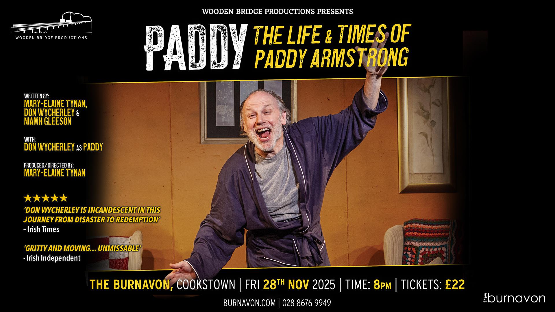 Paddy – The Life and Times of Paddy Armstrong
