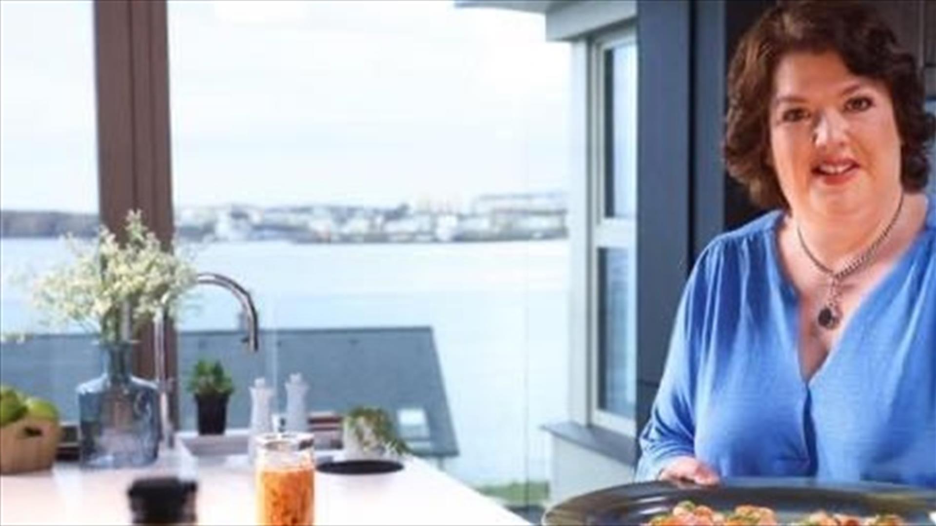 image of Paula McIntyre in her kitchen