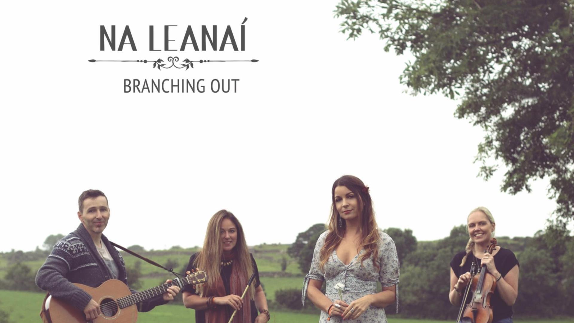 Photo of Irish musicians, Na Leanaí.