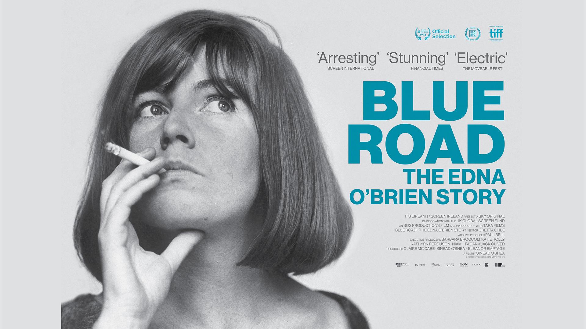 Film Screening: Blue Road - The Edna O'Brien Story (With Sinéad O'Shea in conversation with Susan McKay)