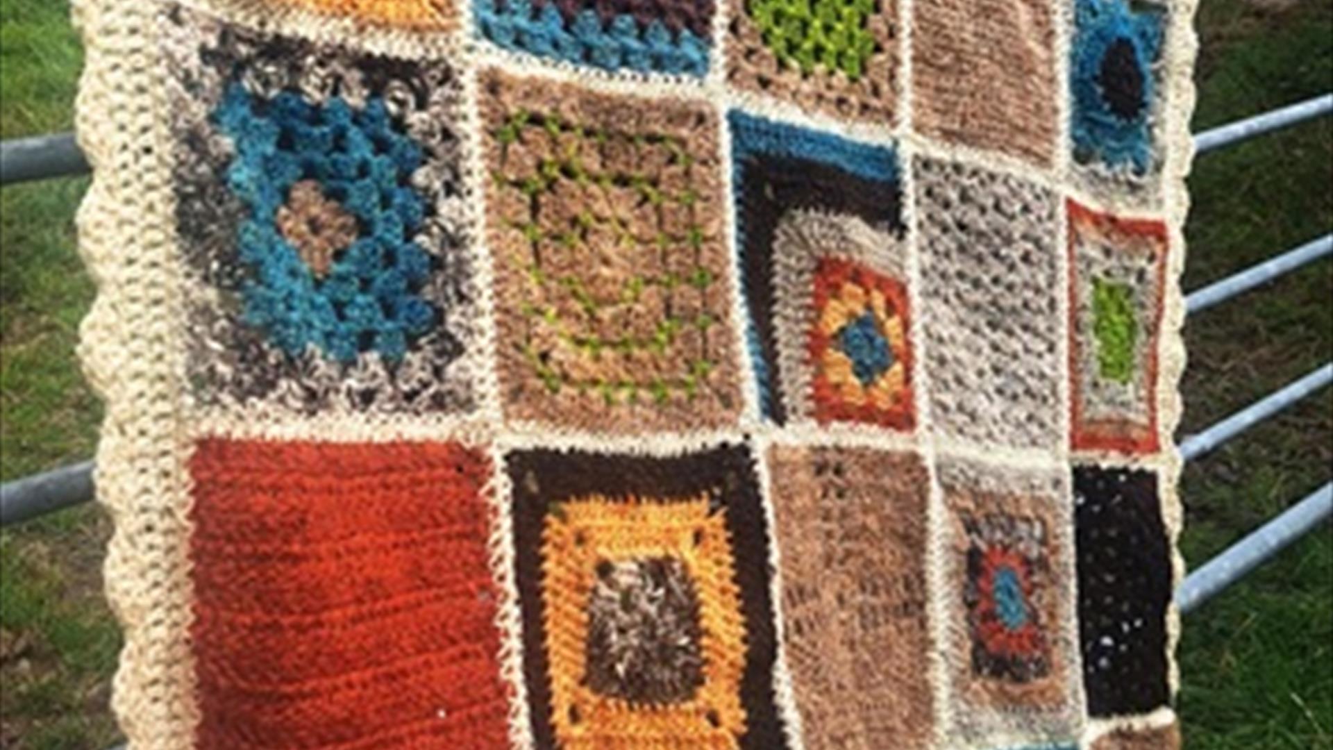 Image of crochet blanket