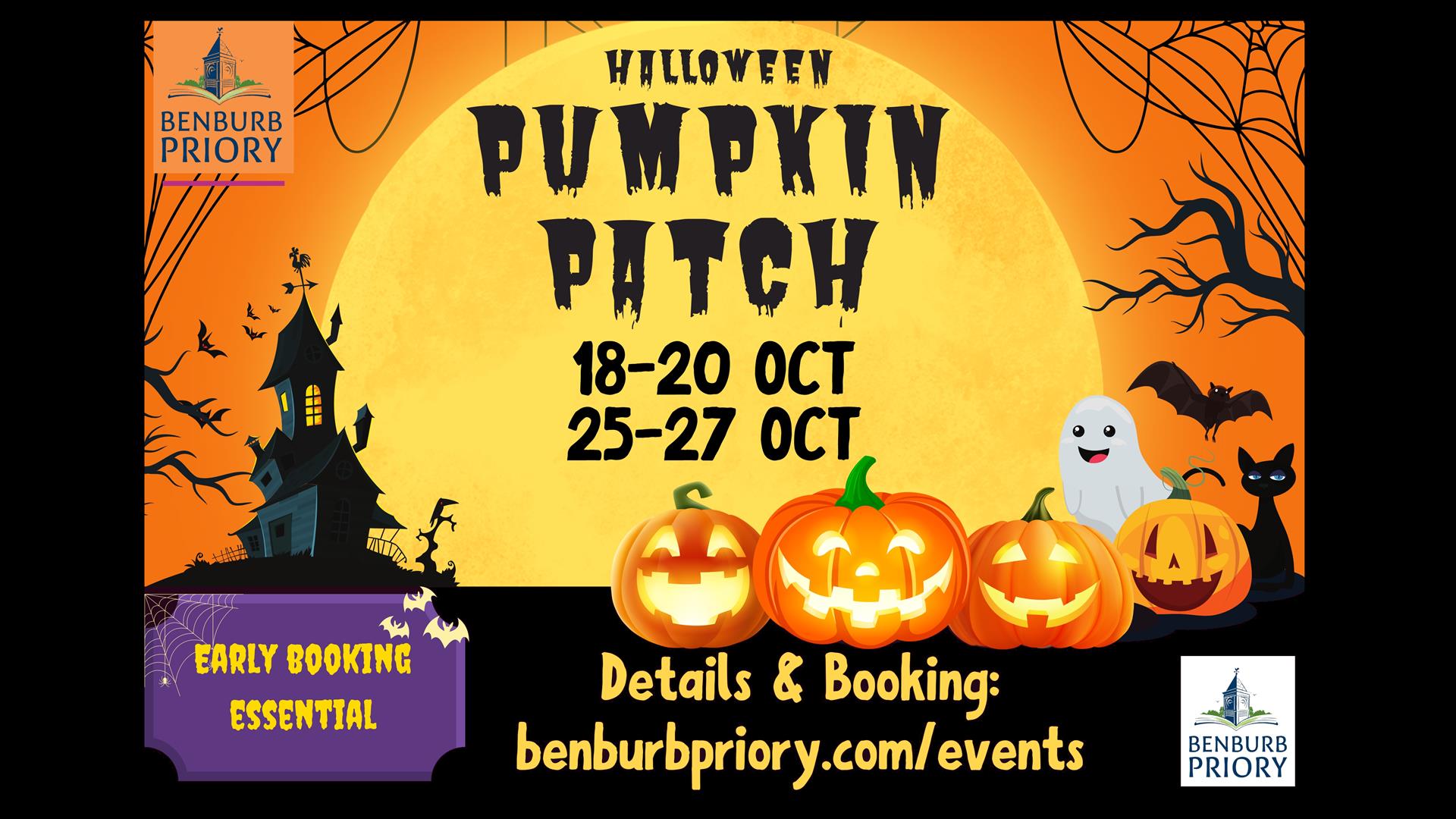 Halloween Pumpkin Patch @ Benburb Priory