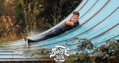 Zombie Run Giant Waterslide