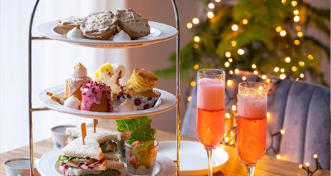 Christmas Luxury Afternoon Tea and demonstration by the turf-fireside