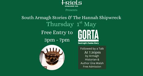 South Armagh Stories and The Hannah Shipwreck
