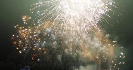 Fireworks over Coalisland