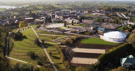Aerial view of Hill of The O'Neill
