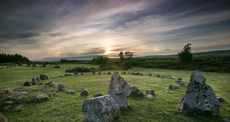 Image of the Beaghmore stone circles