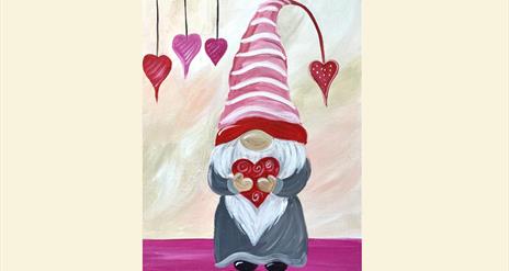 Painted image of a gnome