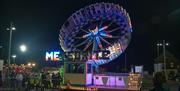 Carnival ride at Maghera Halloween