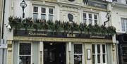 The exterior of Marys Bar and Restaurant in Magherafelt