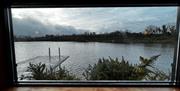 View of the lake from the sauna