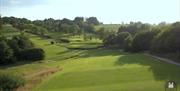 Overview of the golf course