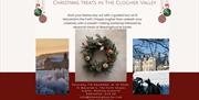 Flier promoting Christmas treats in the Clogher Valley at Blessingbourne Estate and St Macartan's (The Forth Chapel)