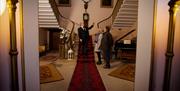 The stair case inside Killymoon Castle