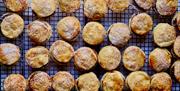 Image of mince pies dusted with icing sugar