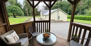 Outside the property