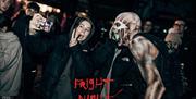 Jax the Zombie at Fright Night