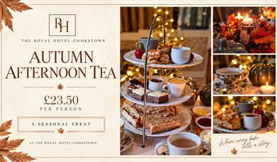 Autumn Afternoon tea at the Royal Hotel