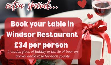 Valentine's Offer at the Windsor Hotel