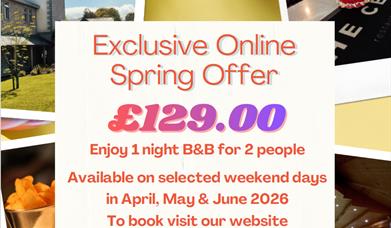 Spring offer at the Glenavon 2026