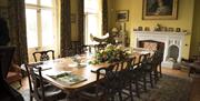The impressive dining room on display at Blessingbourne Estate