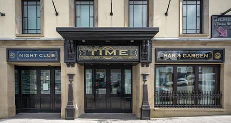 The exterior of Time Bar in Cookstown