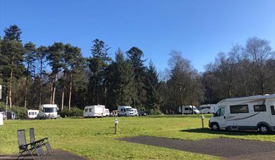 Caravan Park at Drum Manor Forest