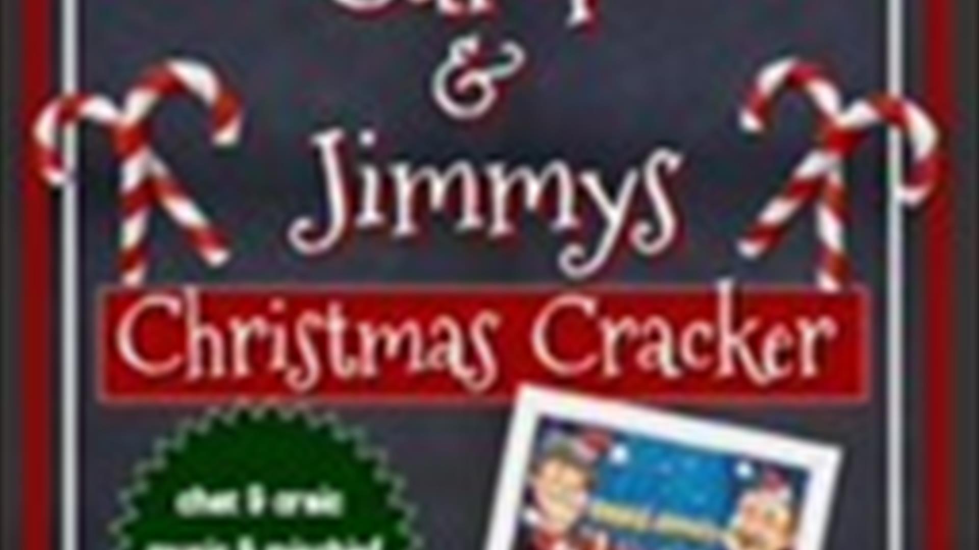 A Christmas themed poster of Jimmy and Carol