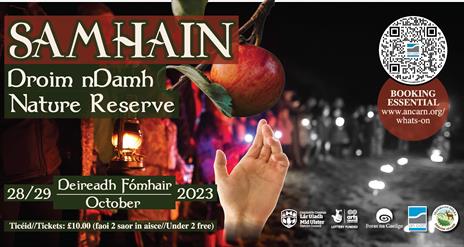 Poster with details of the Samhain event