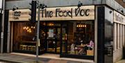 The exterior of the Food Doc