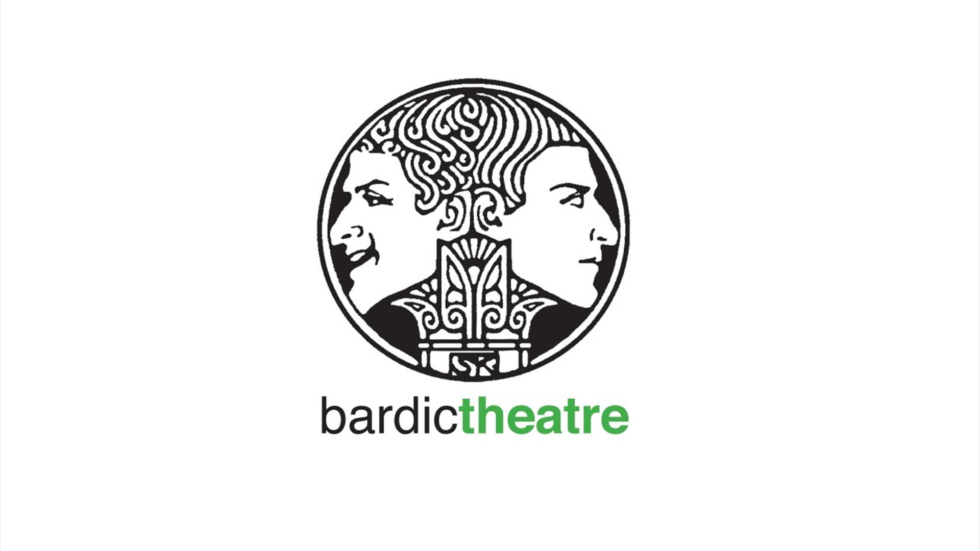 Bardic Theatre logo of the profile of two men