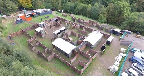 Image of the airsoft arena