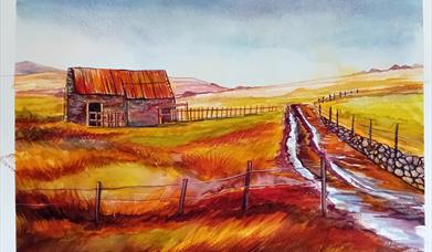 water colour painting