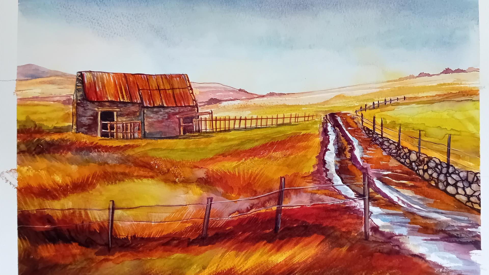 water colour painting water colour painting