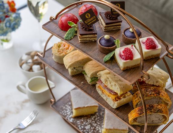 Afternoon tea at Killeavy Castle
